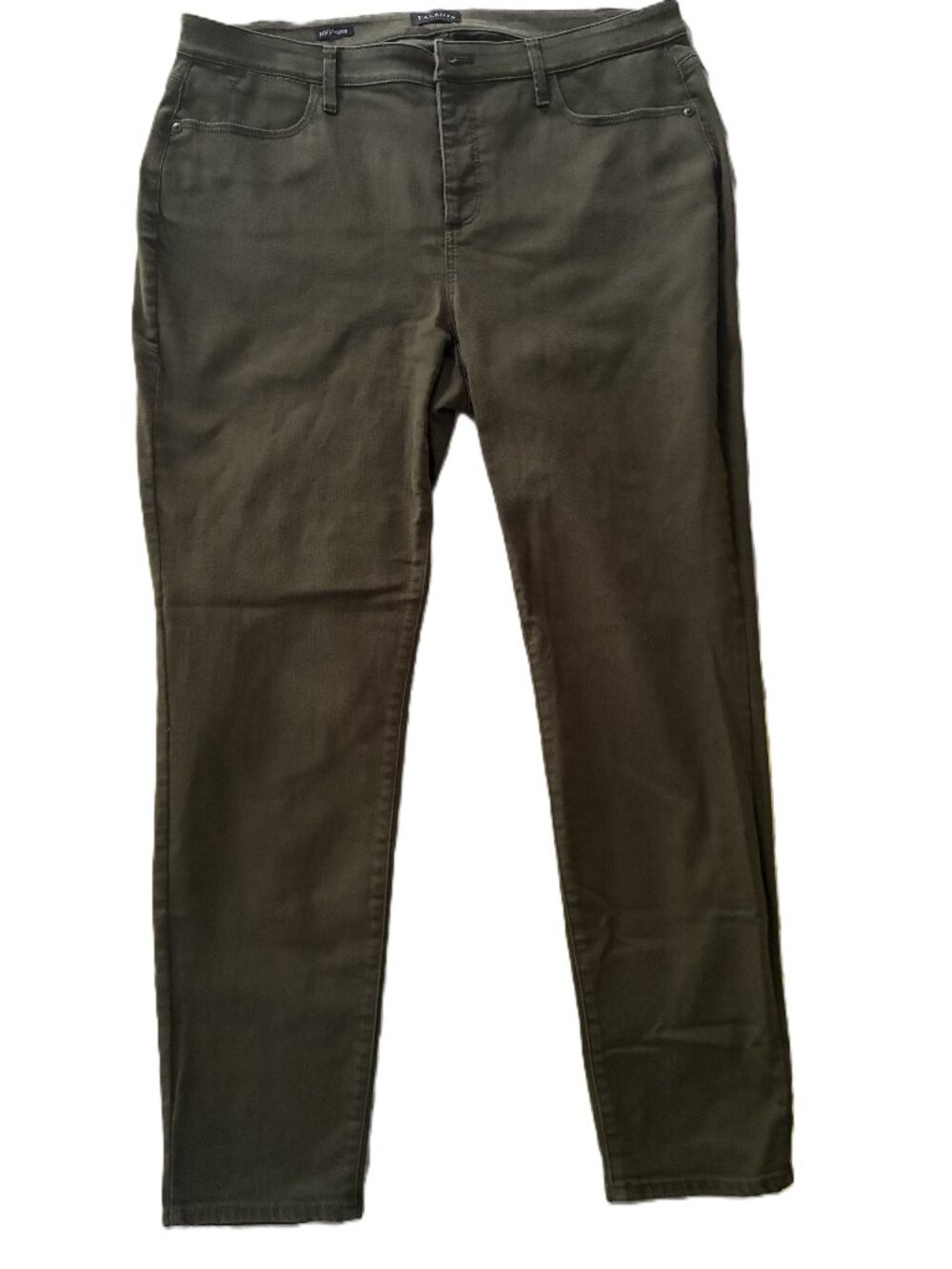 Talbots forest green jeggings, size 14W